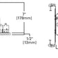 Halo Recessed H7ICTNB 6" New Construction Line Voltage IC Type Housing, No Bracket, 120V