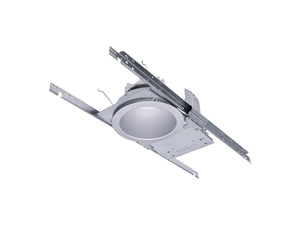Halo Recessed Commercial HC620D010REM7 6" LED New Construction Housing Frame, 2000 Lumens, 120-277V, 1-100% Dimming with 7W emergency battery back up
