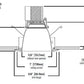 Halo Recessed Commercial HC6R40D010 6" Retrofit Kit for 6-5/8" to 7" Ceiling Cutout, 4000 Lumens, 120-277V, 0-10V, 1%-100% Dimming