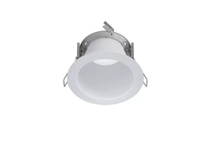 Halo Recessed Commercial HCD4TRMB 4" Round Medium 70 Degrees Distribution Reflector, Matte Black