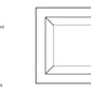 Halo Recessed HL36SAR13D2WED010ICAT 3" Square Shallow Directional IC Remodel Housing, 13W, No Optic, 90 CRI, 3000K CCT, Dim to Warm, 120V Phase Cut 1% Dimming, 120-277V 0-10V 1% Dimming