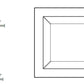 Halo Recessed HL36SAR13FL935ED010ICAT 3" Square Shallow Directional Remodeler Housing, 13W, Flood Distribution, 90 CRI, 3500K Color Temperature, 120-277V,  Cut 1% Dimming, 0-10V 1% Dimming, Insulation Contact and Airtight