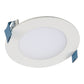 Halo Recessed HLB4069BLE40AWH Smart 4" LED Lens Downlight with Bluetooth Mesh Connectivity and Remote Driver/ Junction Box, 600 Lumens, 90 CRI, Matte White Baffle