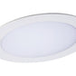 Halo Recessed HLB6LSFS5 6" Round Slim Canless LED Downlight, Selectable 800/1000/1200 Lumens, 90 CRI, Field-Selectable CCT 2700/3000/3500/4000/5000K, 5% Phase Cut LE/TE Dimming, 120V 60Hz, Matte White