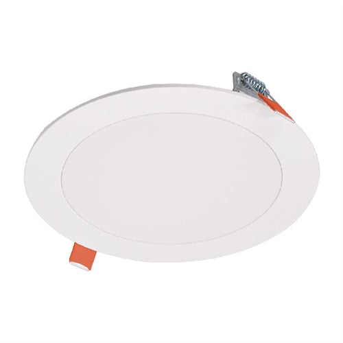 Halo Recessed HLB6S099FSE010MWR 15W 6" Square LED Lens Downlight, 1050 Lumens, 90 CRI, Field Selectable 2700-5000K, 120-277V, Matte White Finish
