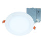 Halo Recessed HLBE6099301EMWR-12PK 6" Ultra-Slim LED Suface Light, 900 Lumens, 90 CRI, 3000K, 120V 60Hz, LE & TE Phase Cut 10% Dimming, Matte White Flange, 12 Bulk Pack