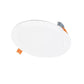 Halo Halo Recessed HLBPH609FS6 6" Round LED Lens Downlight with Remote Driver/ Junction Box, 900 Lumens, 90 CRI, Field Selectable 2700K-6000K, 120V, Matte White Flange Finish
