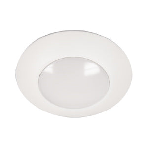 Halo Recessed HLC4079501EWH-6BP 4" Dimmable LED Surface Light, 750 Lumens, 90 CRI, 5000K, 120V, Matte White, 6 Bulk Pack