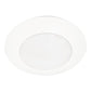 Halo Recessed HLCE6129FS1E-CA 6" LED Disk Light, 1200 Lumens, 90 CRI, Selectable Color Temperature 2700K/3000K/3500K/4000K/5000K, Phase Cut Dimming to 10%, CA Compliant, Matte White