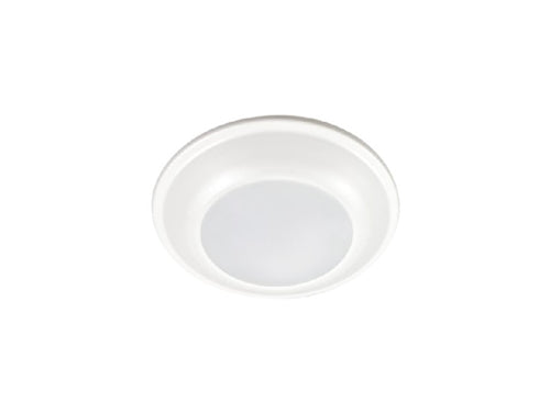 Halo Recessed HLS4099401EWH-6BP 4" Dimmable LED Surface Light, 700 Lumens, 90 CRI, 4000K, 120V, Matte White, 6 Bulk Pack