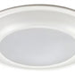 Halo Recessed HLS4079FS1E-6BP 4" LED Disk Light, 900 lumens, 90 CRI, 5CCT (2700K, 3000K, 3500K, 4000K, 5000K), Phase Cut Dimming 10%, Matte White, 6-Pack
