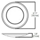 Halo Recessed HLS6099501EWH-6BP 6" Dimmable LED Surface Light, 750 Lumens, 90 CRI, 5000K, 120V, Matte White, 6 Bulk Pack