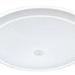 Halo Recessed HLS9129FS1E-CA 9" LED Disk Light, 1300 lumens, 90 CRI, 5CCT (2700K, 3000K, 3500K, 4000K, 5000K), Phase Cut Dimming 10%, Matte White, Single Pack-California