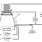 Halo Recessed Commercial HM6R3040935 6" LED Modules, 3000-4000 Lumens, 90 CRI, 3500K