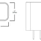 Halo Home HWAS1BLE40AWH Anyplace Bluetooth Dimmer Switch