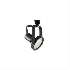 Halo Recessed L1730MBX 75W PAR30 Line Voltage Gimbal Ring Universal Lampholder, Matte Black