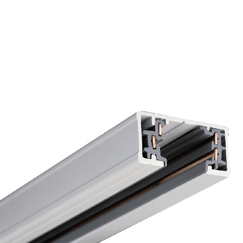 Halo Track Lighting L641P 4 ft Track - Miniature Two-Circuit Trac System, White Color
