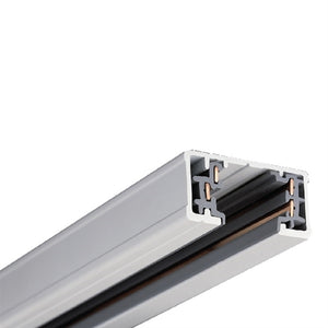 Halo Track Lighting L642MB 8 ft Track - Miniature Two-Circuit Trac System, Black Color