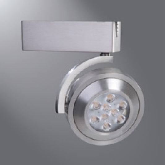 Halo Track Lighting L806FL8030AH 806 Lazer Trac Fixture, Flood Beam, 85 CRI, 3000K, 120V, Aluminum Haze