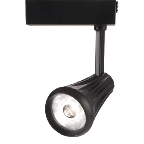 Halo Track Lighting L81111FL9030MB Mini LED Accent Track Fixture, 1100 Lumens, Flood Distribution,  90 CRI, 3000K, 120V, Black