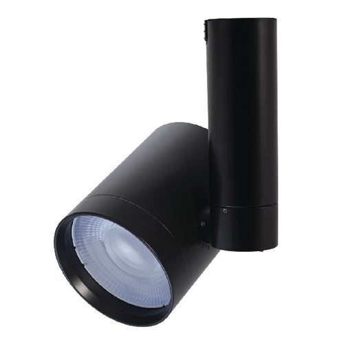 Halo Track Lighting L815MED30NF930MB 37.7W LED Stasis Medium Track Fixture, 3000 Lumens, Narrow Flood Optic, 3000K, 90 CRI, Black