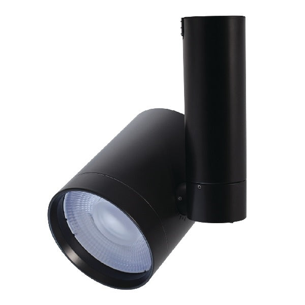 Halo Track Lighting L815MED30SP930MB 37.7W LED Stasis Medium Track Fixture, 3000 Lumens, Spot Optic, 3000K, 90 CRI, Black