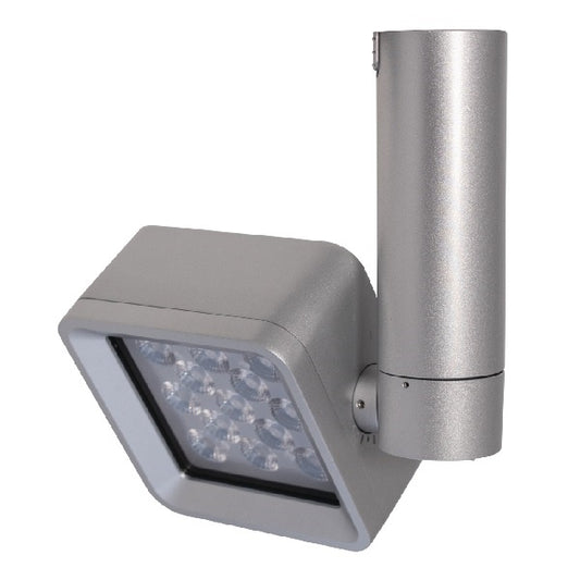 Halo Track Lighting L815SQ20FL930SL 52W LED Stasis Square Track Fixture, 2000 Lumens, Flood Optic, 3000K Color Temperature, 90 CRI, Silver
