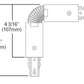 Halo Track Lighting L902MB Flexible Connector, Black Color