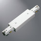 Halo Track Lighting L903P Straight Connector, White Color