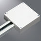 Halo Track Lighting L907MB Outlet Box for Use with T-Bar Ceiling, Black Color