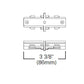 Halo Track Lighting L908MB Mini Joiner, Black Color
