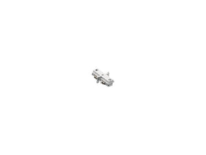 Halo Track Lighting L949MB Mini Straight Connector, Matte Black
