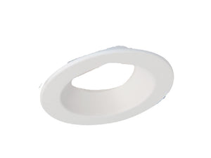 Halo Recessed LCR4TRMSC 4" Specular Trim, White Flange