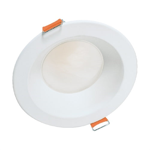 Halo Recessed LCR630RD9FSE040 6" Round Canless LED Downlight, 3000 Lumens, Round, 90 CRI, Field Selectable CCT 2700K/3000K/3500K/4000K/5000K/6500K, 120-277V, Dual Dim with 0-10V and Phase Cut Options for 100% to 5% Dimming, Emergency Battery Back Up