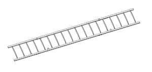 Halo Track Lighting LOUV-802-AH Louver for L802 Span LED Wall Wash, Aluminum Haze