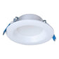 Halo Recessed LT4069FS231EWHDMR 4" LED Canless Direct Mount Module, 600 Lumens, 90 CRI, 2700K, 3000K, 3500K Selectable CCT, 120V, Phase Cut 10% Dimming, Matte White Flange