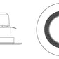 Halo Recessed LT460WH6930R 4" All-Purpose LED Integrated Trim Modules, 3000K, 620 Lumens, White Finish