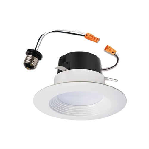 Halo Recessed LT460WH6940R 4" All-Purpose LED Integrated Trim Modules, 4000K, 660 Lumens, White Finish