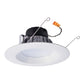 Halo Recessed LT560WH12950 5" and 6" Retrofit Baffle, Trim LED Module, 90 CRI, 5000K, Matte White, High Lumen