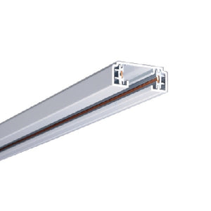 Halo Track Lighting LZR108P 8' Miniature Single Circuit Track, White