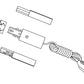 Halo Track Lighting LZR208PCord and Plug Feed, White