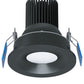 Halo Recessed ML4ALSFS1ERMW 4" Round Smooth LED Adjustable Downlight, Selectable 200/400/550 Lumens, 90 CRI, Selectable CCT 2700/3000/3500/4000/5000K, 5% Phase Cut LE/TE Dimming, 120V 60Hz, Matte White