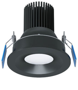 Halo Recessed ML4ALSFSE010RMW 4" Round Smooth LED Canless Downlight, Selectable 200/400/550 Lumens, 90 CRI, Selectable CCT 2700/3000/3500/4000/5000K, 5% 0-10V Dimming, UNV 120-277V 50Hz/60Hz, Matte White