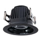 Halo Recessed ML4D09NFL930E 4" Integated LED Trim Module, 900 Lumens, Narrow Flood, 3000K, Black