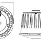 Halo Recessed ML5606940 5" and 6" LED Light Module, New Construction, Remodel and Retrofit, 600 Lumens, IC and non IC Rated, 90 CRI, 4000K