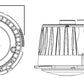 Halo Recessed ML5612930 5" and 6" LED Light Module, New Construction, Remodel and Retrofit, 1200 Lumens, IC and non IC Rated, 90 CRI, 3000K