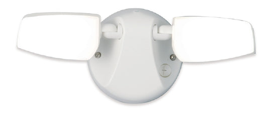 Halo MST18VCW 13W Motion Square Twin Floodlight, 1300 Lumens, Selectable CCT 3000K, 4000K, 5000K, White