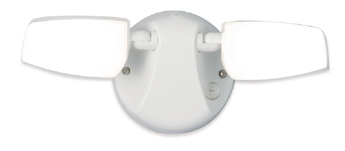 Halo MST28VCW 20W Motion Square Twin Floodlight, 2200 Lumens, Selectable CCT 3000K, 4000K, 5000K, White