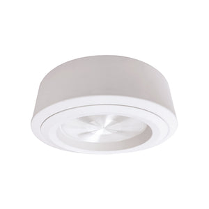 Halo Recessed Commercial PR8S40D010MW 8" Surface Shallow Lens LED Housing, 4000 Lumens, 120-277V 50/60Hz, 0-10V, 100% to 1% dimming, Matte White