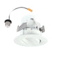 Halo Recessed RA3059FSD2W1EWH 3" Baffle Recessed Adjustable LED Trim, 500 Lumens, 90 CRI, Field-SeleCCTable 2700K/3000K/3500K/4000K/5000K/Dim-to-Warm, 5% Phase Cut LE/TE Dimming, 120V 60Hz, Matte White